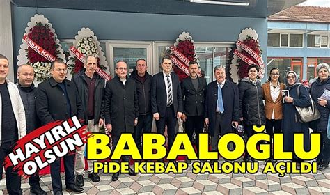 Babaloğlu pide ve kebap salonu açıldı Genel Çaycuma Star Çaycuma