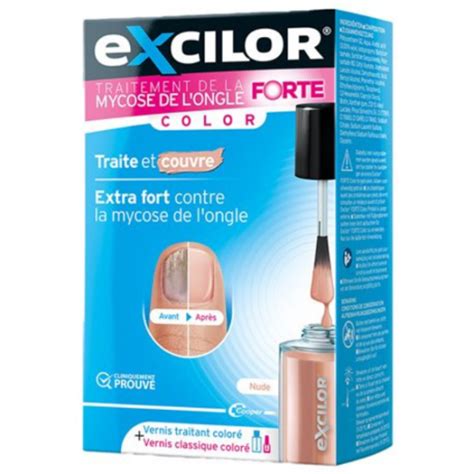 Excilor Extra Fort Traitement De La Mycose De L Ongle Color Nude