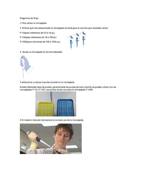 Diagrama de flujo bmolecular 1 - Diagrama de flujo I.-Para utilizar la