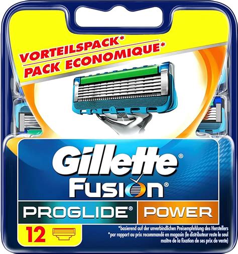 Gillette Fusion Proglide Power Pack De Lames De Rasoir Amazon Fr