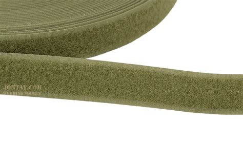 Sew On Nylon Fastener Tape Olive Drab Inch Wide Loop Sold In