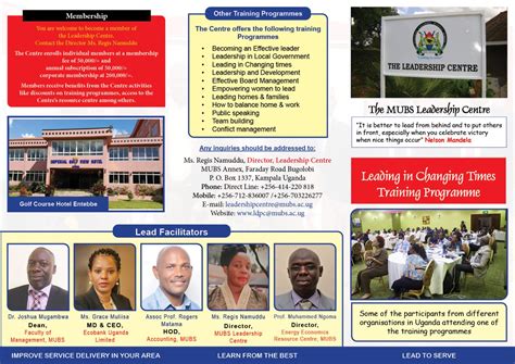 Training Programmes - Makerere University Business School