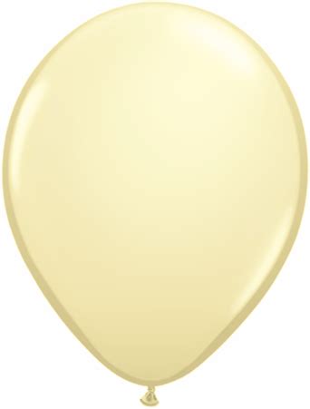 9 Qualatex Latex Balloons IVORY SILK 100CT Bargain Balloons Mylar