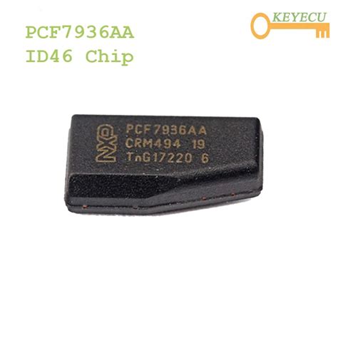 KEYECU Car Key Chips PCF7936AA ID46 Original Auto Blank Transponder