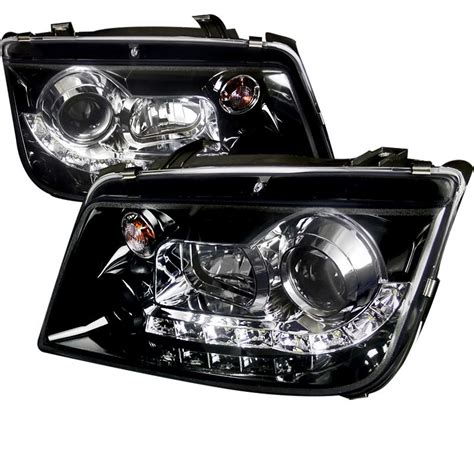 Vw Jetta R Gloss Black Smoke Projector Headlights Lhp