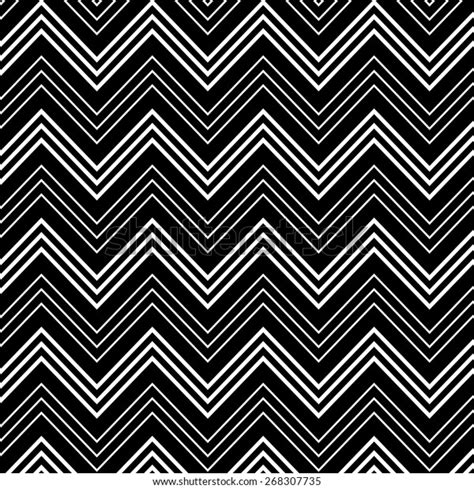 Black White Stripes Pattern Stock Vector (Royalty Free) 268307735