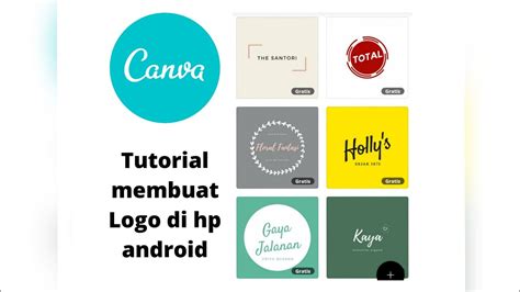 Cara Membuat Logo Kelas Menarik Di Canva Tutorial Canva Desain Canva