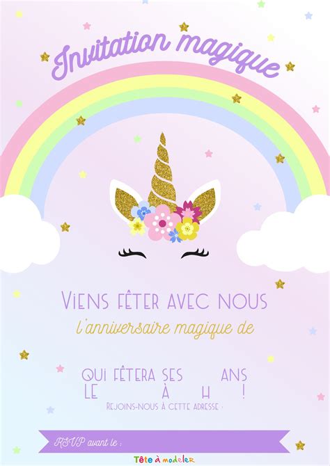 Annif Licorne Et Sir Ne Artofit