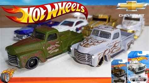 Custom Hot Wheels 52 Chevy Hw Rod Squad 310 Hw Flames 35 Youtube