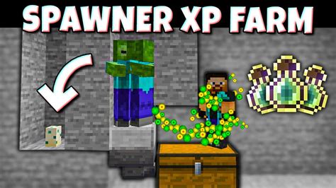 Zombie Spawner XP Farm For Minecraft 1 19 Easy Build Unusual Design