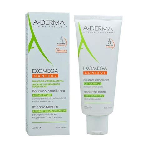 Aderma Exomega Control Bálsamo Emoliente Anti rascado 200 ml Farmacia