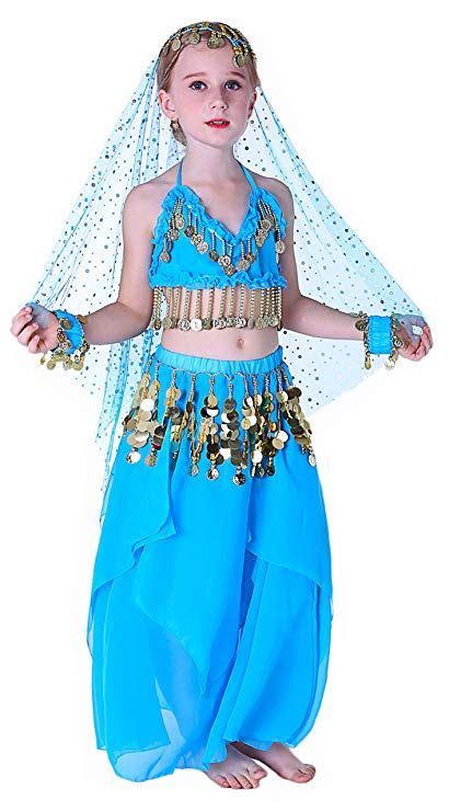 Belly Dancer Halloween Costume For Kids