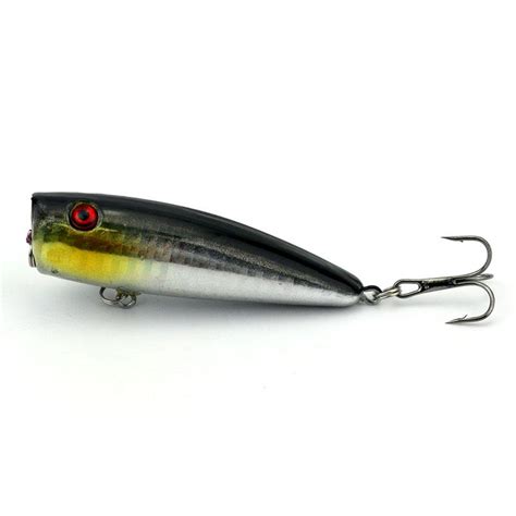 Sat N Al N Pc Hengjia G Cm Popper Fishing Lure Lifelike Bass Trout