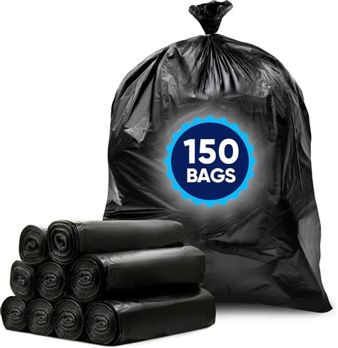 Amazon Gallon Trash Bags Value Pack Bags W Ties Large