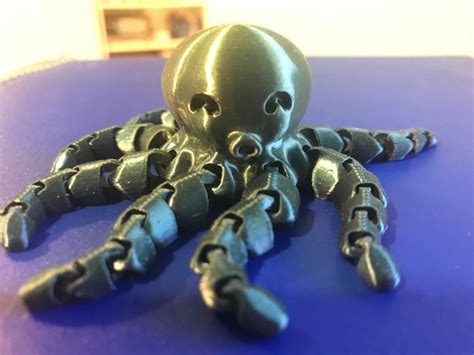 3d Printed Flexible Octopus Etsy