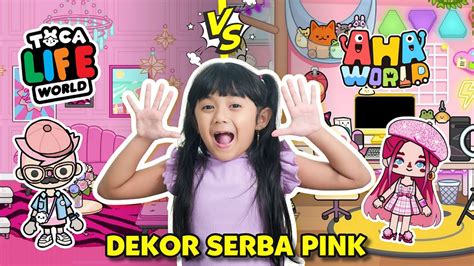 Samantha Bikin Kamar Serba Pink Di Toca Boca Vs Aha World Game Viral