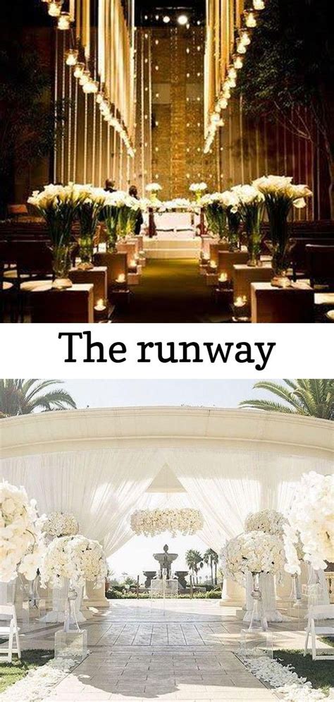 The Runway Wedding Table Decorations Decor