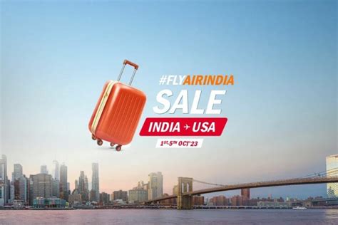 Air India Launches Exclusive Flyairindiasale For India Us Routes