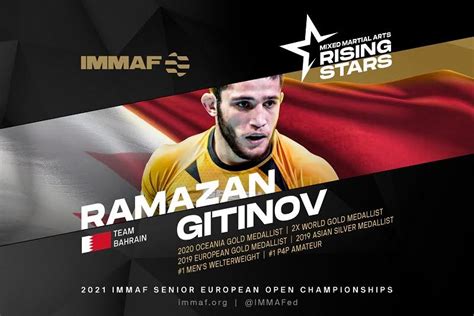 Ramazan Gitinov Earmarked As One Of IMMAFs Rising Stars Full Contact