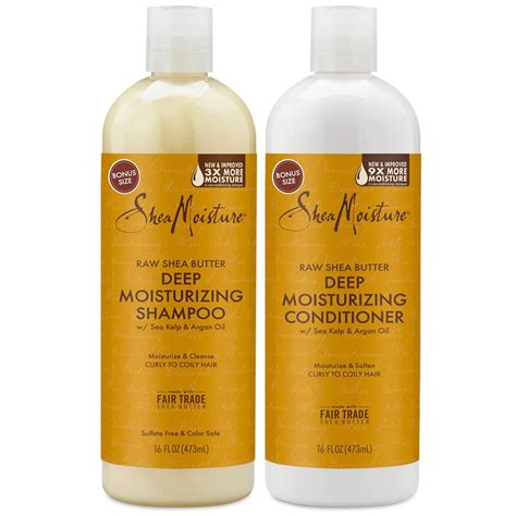 Sheamoisture Raw Shea Butter Shampoo And Conditioner Set