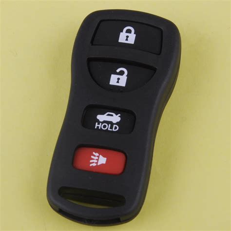 Dwcx Button Remote Key Shell Case Cover Fob Fit For Nissan Z