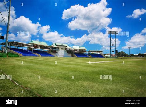 Cricket Ground Warner Park St Kitts And Nevis And The Vast