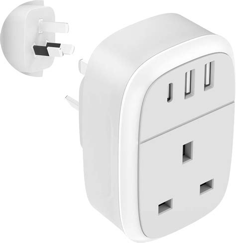 Gadgets Hut UK 2 X UK To Australia Travel Adapter Plug For Visitors