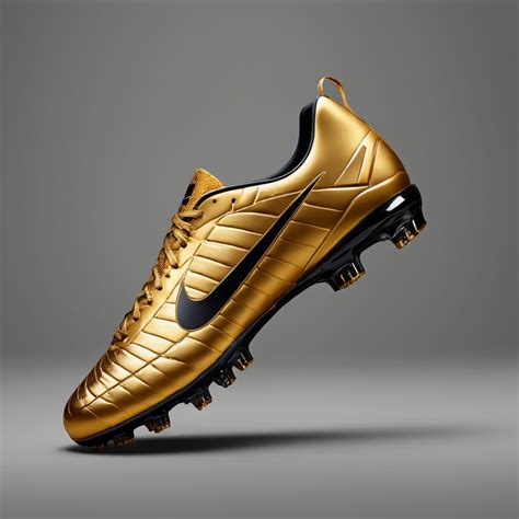 Big golden Football exiting movement realistic Nike golden s... by ...