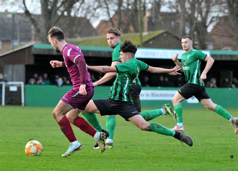 Bourne Town Host Saffron Dynamo In The United Counties League