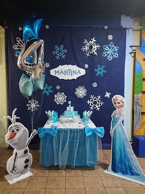 Pin De Carmen Aleidy En Cumple De Fozen Cumplea Os Frozen Decoracion