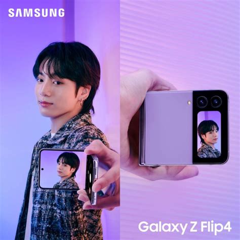 Samsung Galaxy Z Flip Revealed With Bts