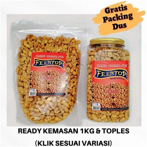 Jual Kacang Rasa Bawang Matang Kacang Tanah Goreng Kacang Oven Kg