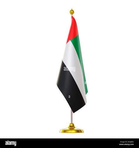 Uae Flag Pole Cut Out Stock Images And Pictures Alamy