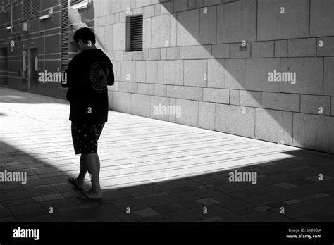 Monochrome Street Photography Stock Photo Alamy