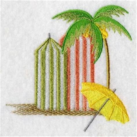 Realistic Beach Machine Embroidery Design Embroidery Library At