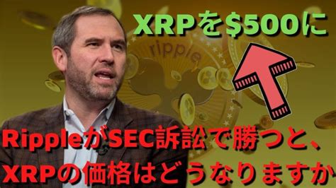 Rippleがsec訴訟で勝つと、xrpの価格はどうなりますか？xrpが権力とホワイトハウスの補佐官によって選ばれる理由！（リップルsec