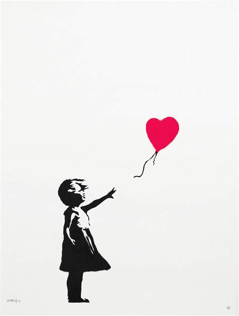 Banksy Girl With Balloon (Signed Print) 2004 | Buy & Sell