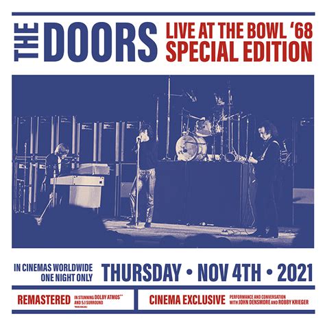 The Doors Live At The Bowl Smith Rafael Film Center