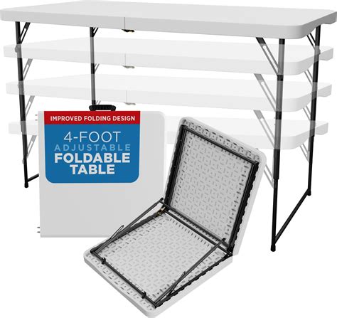 Amazon Lifetime Foot Commercial Adjustable Folding Table