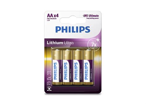 Lithium Ultra Battery Fr6lb4a 10 Philips