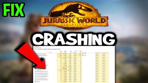 Jurassic World Evolution How To Fix Crashing Lagging Freezing