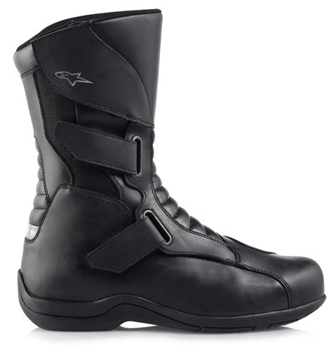 ALPINESTARS MENS ROAM WP WATERPROOF MOTORCYCLE TOURING BOOTS BLACK | eBay