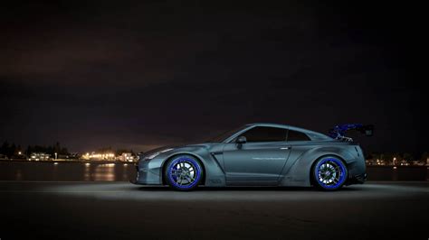 Black Coupe Nissan Gt R Nissan Coupe Nissan Gt R R35 Hd Wallpaper