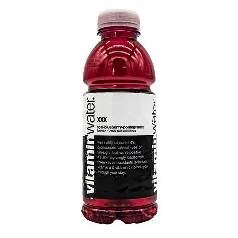 Vitaminwater Xxx Electrolyte Enhanced Water Acai Blueberry Off