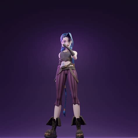 Jinx Arcane D Model Cgtrader