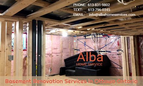 Basement Renovation Ottawa Basement Renovations Alba Home Services