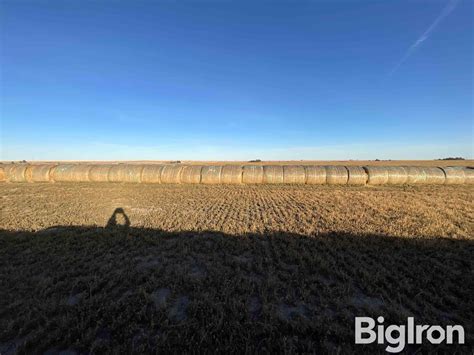 Alfalfa Nd Cutting Hay Big Round Bales Bigiron Auctions