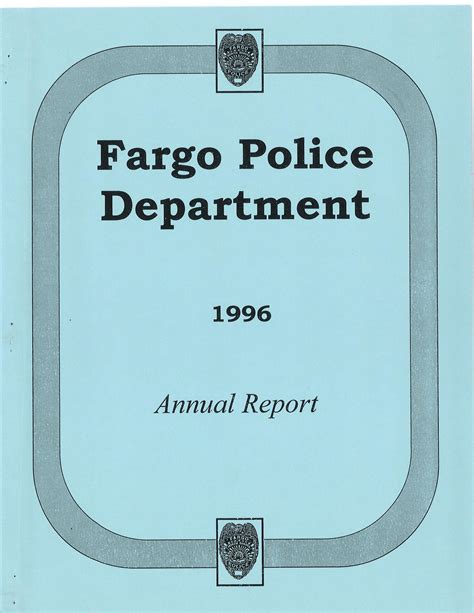 1996 Annual Report by Fargo Police Department - Issuu