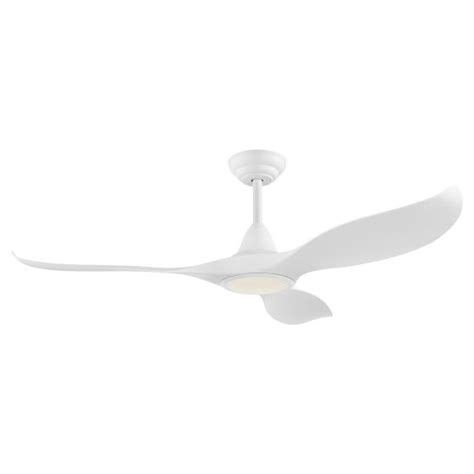 Punka White Small Ceiling Fan With Led Light Elesi