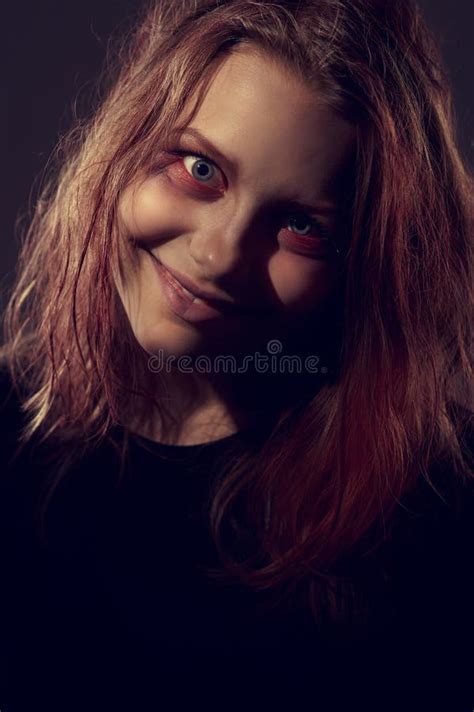 Girl Possessed By A Demon Stock Photo Image Of Cruel 42629212